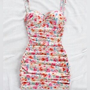 Floral Multicolor Summer Dress